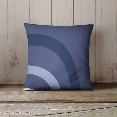 Navy blue toss discount pillows